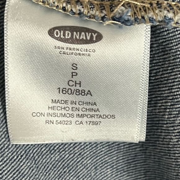Old Navy Blue Jean Jacket causal everyday Medium Wash neutral Normcore - Picture 5 of 6